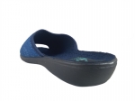 61-29787 ADANEX BIO Anatomic Pu Sole GRANATOWE W KWIATKI kapcie klapki profilaktyczne damskie DIANA Adanex  36-42 - galeria - foto#4