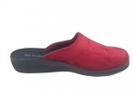 62-CU09H CZERWONY  z diamencikami : kapcie-klapki profilaktyczne damskie Inblu Anatomico - galeria - foto#3