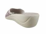 61-29538 ADANEX BIO SILVIA LNIANE W KWIATKI laczki kapcie klapki profilaktyczne na koturnie  damskie z odkrytymi palcami Adanex Anatomic PU SOLE 37-4 - galeria - foto#4