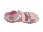20-063X033 SUNNY KOLOROWE ŁUSKI sandałki : WKŁADKI SKÓRZANE  : sandały profilaktyczne  - kapcie obuwie dziecięce Befado  26-30 - galeria - foto#5
