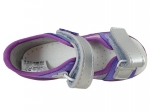 01-353P003 SUNNY fioletowe sandałki sandały profilaktyczne kapcie obuwie dziecięce Befado  20-25 - galeria - foto#5