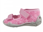 01-342P066 PAPI RÓŻOWE W MISIE :: WKŁADKI SKÓRZANE :: sandałki kapcie buciki obuwie wcz.dziecięce buty Befado Papi  18-25 - galeria - foto#2