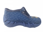 0-110P439 SPEEDY GRANATOWE MISIEK :: kapcie buciki obuwie dziecięce poniemowlęce Befado  18-26 - galeria - foto#3