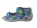 01-250P098 SNAKE SZARE W ROBOTY :: sandalki kapcie buciki obuwie dziecięce wcz.dziecięce buty Befado Snake - galeria - foto#2
