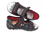 0-13-112NP CZARNY TREX : WKŁADKI PROFILOWANE : sandałki kapcie obuwie wcz.dziecięce buty Renbut  19-27 - galeria - foto#3
