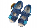 20-065X168 SUNNY GRANAT SUPER HERO sandałki : WKŁADKI SKÓRZANE  : sandały profilaktyczne  - kapcie obuwie dziecięce Befado  26-30 - galeria - foto#7