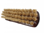 11-52Sr/23fn szczotka połyskowa mała ciemno brązowa lakierowana z naturalnym włosiem do obuwia Befaszczot - galeria - foto#2
