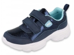 1-516Y109 GRANATOWE buty sportowe Flash na rzepy buciki obuwie dziecięce Befado 25-38 - galeria - foto#1