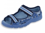 20-969X141 MAX JUNIOR GRANAT NIEBIESKIE piłki :: sandały, sandałki kapcie, obuwie dziecięce profilaktyczne Befado 25-30 - galeria - foto#1