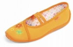 1-979/5 żółto/pomarańczowe czółenka-buciki dziewczęce Befado - galeria - foto#1