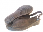 61-14021 czarne sandały BIO damskie Adanex - galeria - foto#1
