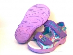 20-065X033 SUNNY nieb-fioletowe sandałki - sandały profilaktyczne  - kapcie obuwie dziecięce Befado  26-30 - galeria - foto#1