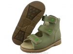 8-B-26jzi BAJBUT jasno zielone buty sandałki trzewiki kapcie ortopedyczne profilaktyczne dziecięce 19-34  Bajbut - galeria - foto#1