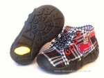 03-130P019 SPEEDY granatowo czerwone kapcie-buciki obuwie wcz.dziecięce buty dla dziecka  Befado  18-24 - galeria - foto#1