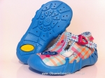 0-110P136 SPEEDY niebiesko różowe serduszko kapcie buciki obuwie dziecięce poniemowlęce Befado 18-25 - galeria - foto#1