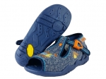 01-217P075 SNAKE niebieskie ciufa kapcie buciki sandałki obuwie dziecięce wcz.dziecięce  Befado  18-26 - galeria - foto#1