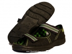 20-969X083 MAX JUNIOR szaro zielone sandałki - kapcie dziecięce Befado Max - galeria - foto#1
