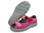 20-969X102 969Y102 MAX JUNIOR różowo szare sandałki kapcie, obuwie dziecięce profilaktyczne Befado 25-36 - galeria - foto#1