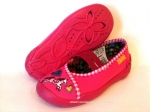 1-116/40 różowe czółenka dziewczęce kapcie-buciki  Befado - galeria - foto#1