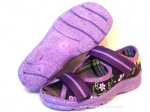 20-969X025 MAX JUNIOR fioletowe sandałki - kapcie obuwie dziecięce profilaktyczne Befado  25-30 - galeria - foto#1