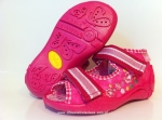 01-242P031 PAPI różowe sandałki kapcie buciki obuwie wcz.dziecięce buty Befado Papi  18-25 - galeria - foto#1