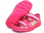 20-969X036 szaro różowe sandałki - kapcie dziecięce Befado - galeria - foto#1