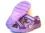 20-969X054 fioletowe sandałki - kapcie dziecięce Befado Max - galeria - foto#1
