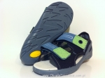 20-065X085 SUNNY granatowe sandałki - sandały profilaktyczne  - kapcie obuwie dziecięce Befado  26-30 - galeria - foto#1