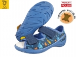 20-063X030 SUNNY GRANAT RYBKI  sandałki : WKŁADKI PROFILOWANE : sandały profilaktyczne  - kapcie obuwie dziecięce Befado  26-30 - galeria - foto#1