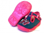 0-674P120 MAXI c.turkus różowe :: WKŁADKI SKÓRZANE :: kapcie buciki obuwie wcz.dziecięce  Befado  18-26 - galeria - foto#1