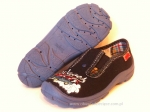 1-975X111 DANNY kapcie buciki obuwie dziecięce przedszkolne szkolne z 1 gumką BEFADO - galeria - foto#1