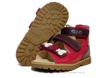8-1399-55 fioletowo różowe buty-sandałki-kapcie profilaktyczne przedszk. 31-33  Mrugała - galeria - foto#1
