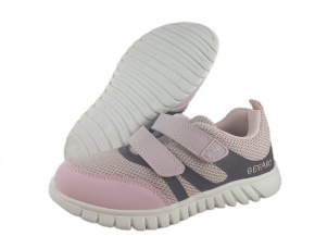 1-516Y412 BUTY SPORTOWE CHILL BEFADO RÓŻOWE na rzepy buciki obuwie dziecięce Befado 31-36