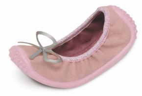 1-893/14 j.różowe czółenka baletki fasolki buciki dziewczęce Befado