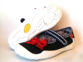1-114X063 BLANCA balerinki czółenka dziewczęce kapcie-buciki obuwie dziecięce  Befado  25-30