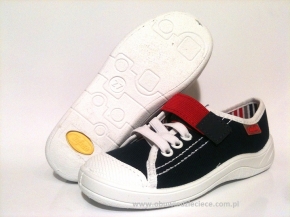 1-251X003 TIM półtrampki  kapcie-buciki obuwie dziecięce na rzepy BEFADO