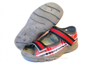 20-969X018 MAXI JUNIOR sandałki - kapcie dziecięce Befado