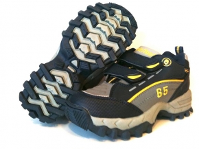 24-DL65C Oliwkowo/czarne obuwie sportowe dziecięce