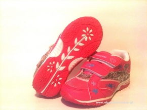 1-U304crż c.różowe obuwie sportowe dziecięce
