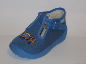 0-674/2 c.niebieskie obuwie poniemowlęce