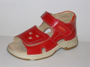 12-353ce czerwone sandałki dziecięce