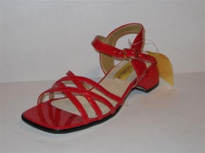 12-4192 czerwone sandały dziewczęce