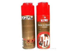 11-01124 Kiwi suede & nubuck CLEANER czyści i przywraca naturalną strukturę skóry
