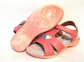 12-mc917rż różowe sandałki dziecięce