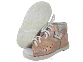 8-BP38MA/0 KUBA MIEDZIANY kapcie sandałki obuwie profilaktyczne wcz.dzieciece 24-26 buty Postęp Renbut