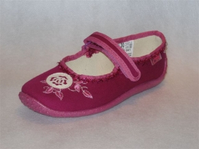 1-334/41 c.różowe czółenka-buciki dziewczęce Befado