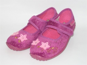 1-352/61 c.różowe czółenka-buciki dziewczęce Befado