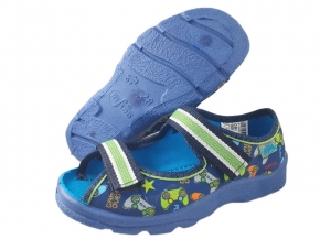 20-969X160 MAX JUNIOR GRANAT pady do gry :: sandały, sandałki kapcie, obuwie dziecięce profilaktyczne Befado 25-30