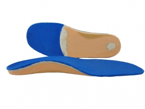 91-063-12 ortopedyczne supinujące wkładki do obuwia, lekkie, kopolimerowe, niebieskie  ( 34 - 46 )  22cm-30cm  Ormex