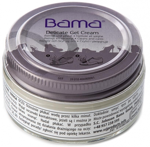 13-G69 BAMA neutral Delicate Gel Cream Cream  50ml -  żel krem do obuwia, do skór licowych - BAMA DE